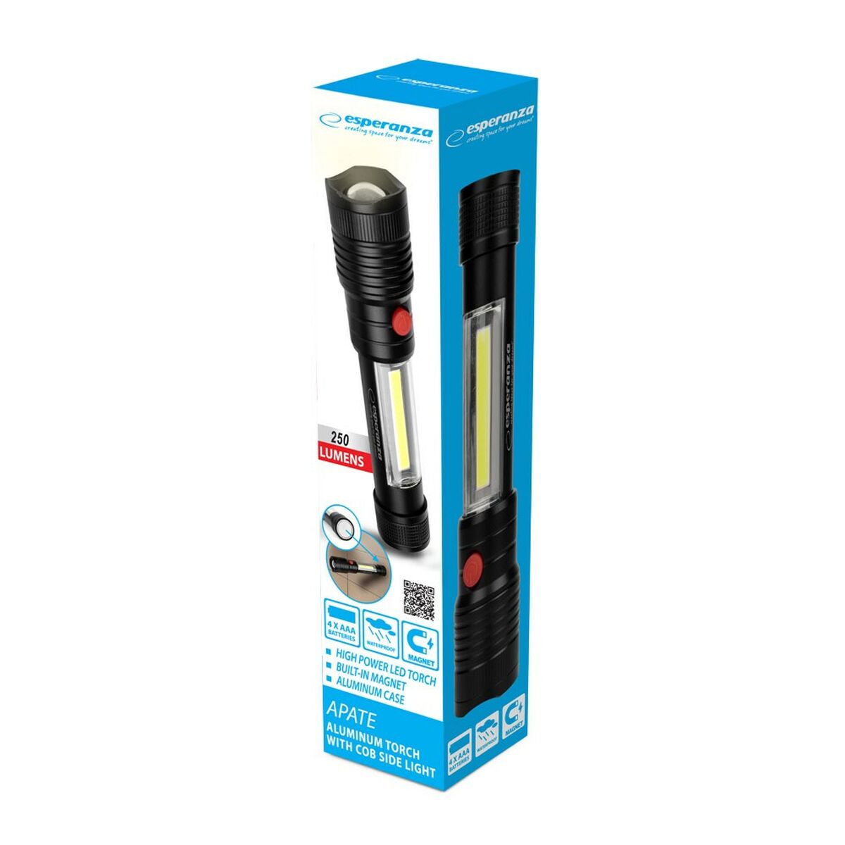 Ficklampa Esperanza EOT069 2500 lm - finns hos Aktivcamping