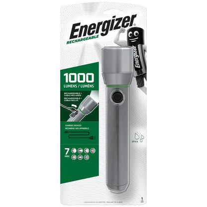 Ficklampa LED Energizer Metal Vision HD 1000 Lm 250 Lm finns hos Aktivcamping