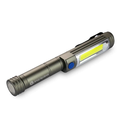 Ficklampa LED EverActive WL-600R Laddningsbar 550 lm finns hos Aktivcamping