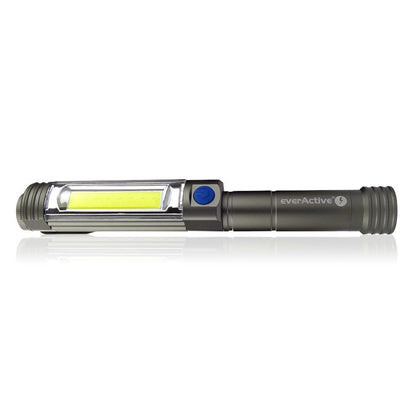 Ficklampa LED EverActive WL-600R Laddningsbar 550 lm finns hos Aktivcamping