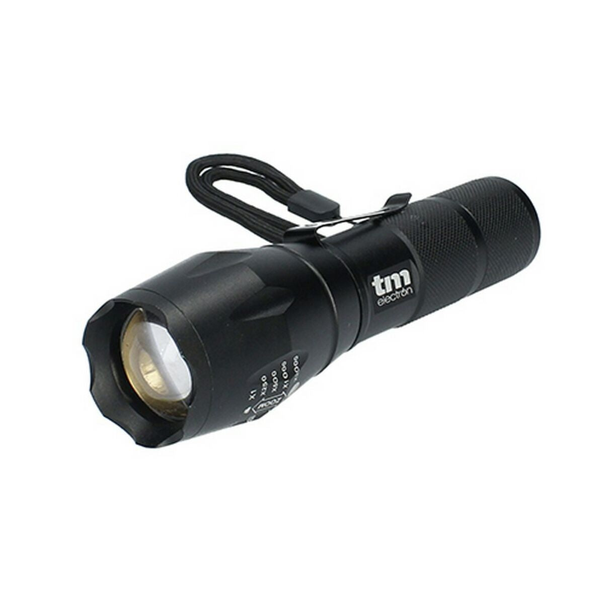 Ficklampa LED TM Electron TME Svart 10W - finns hos Aktivcamping