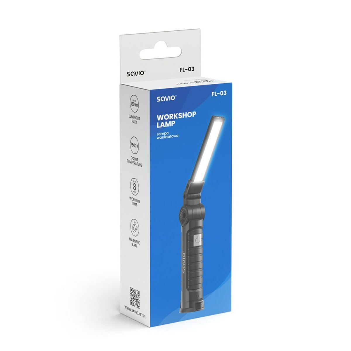 Ficklampa Savio FL-03 finns hos Aktivcamping