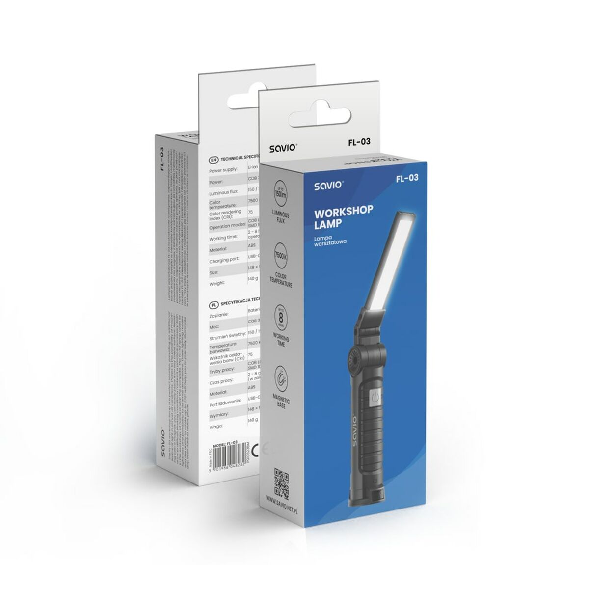 Ficklampa Savio FL-03 finns hos Aktivcamping