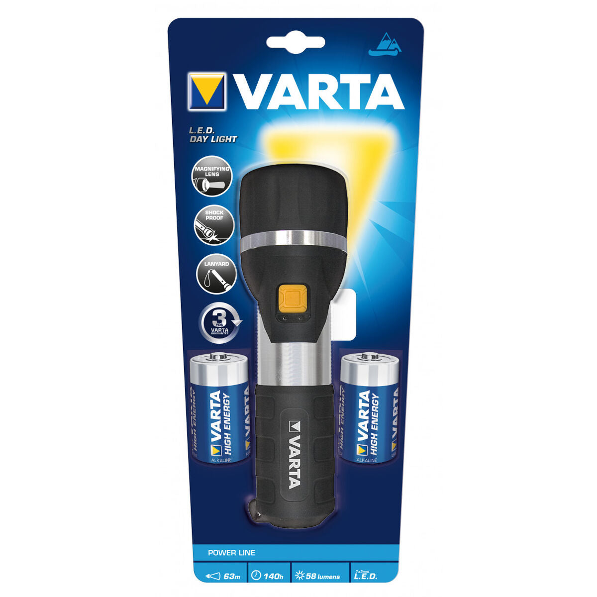 Ficklampa Varta DAY LIGHT (1 antal) finns hos Aktivcamping