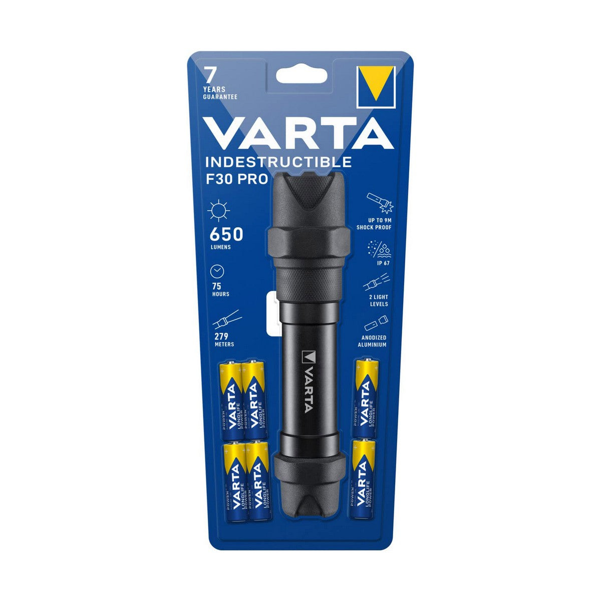 Ficklampa Varta f30 pro finns hos Aktivcamping