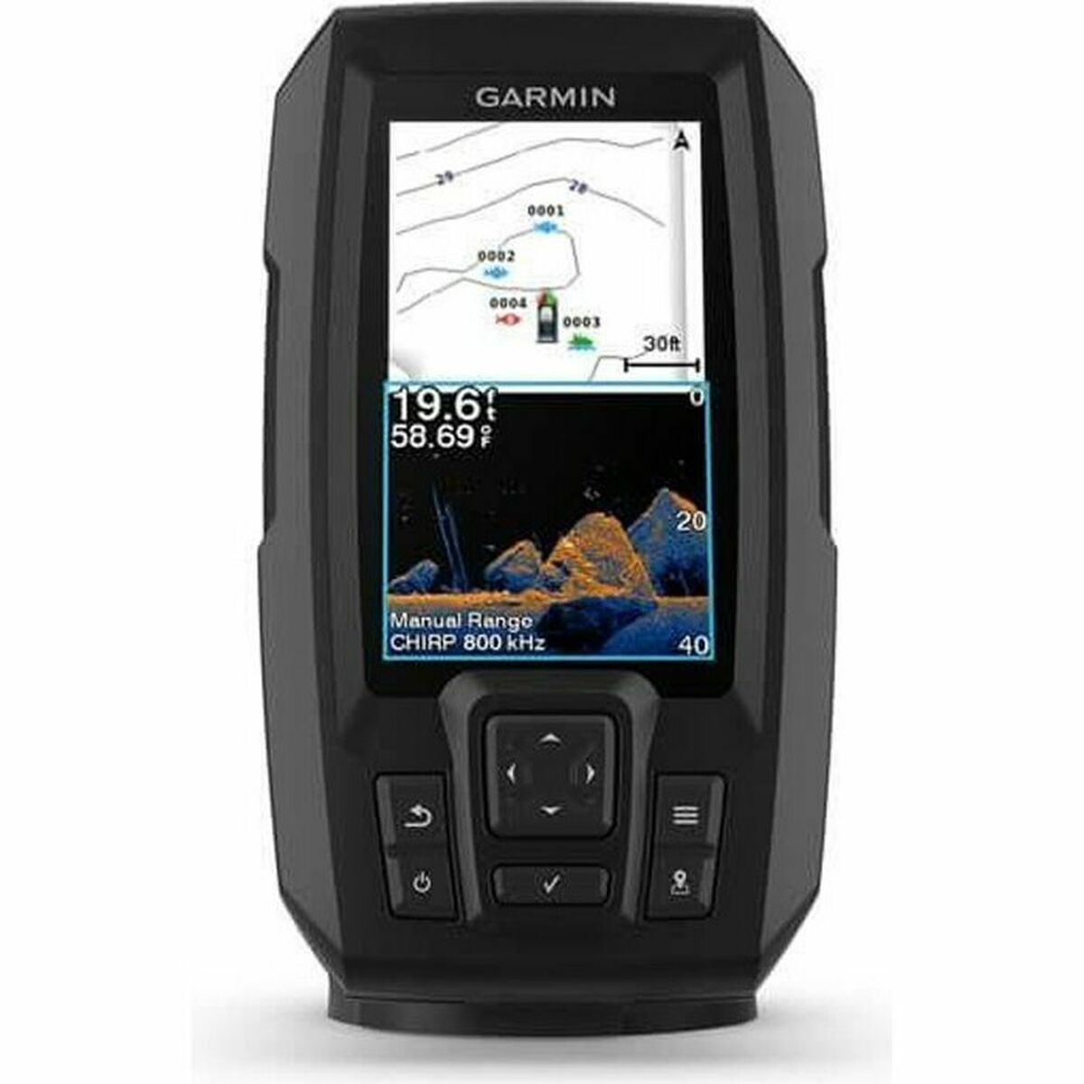 Fiskspårare GARMIN Striker Vivid 4cv GT20-TM 4" finns hos Aktivcamping