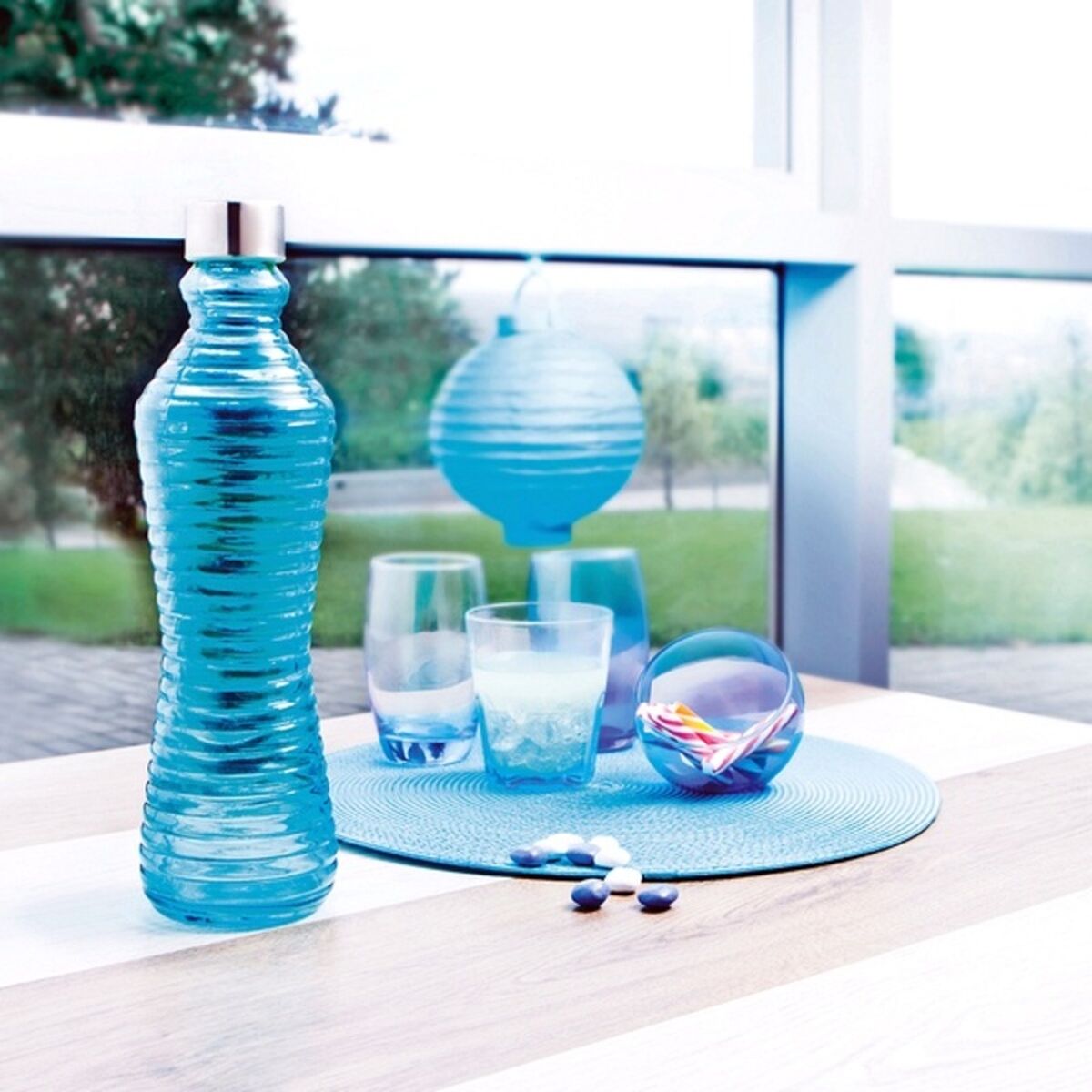 Flaska Quid Line Glas 1 L - finns hos Aktivcamping