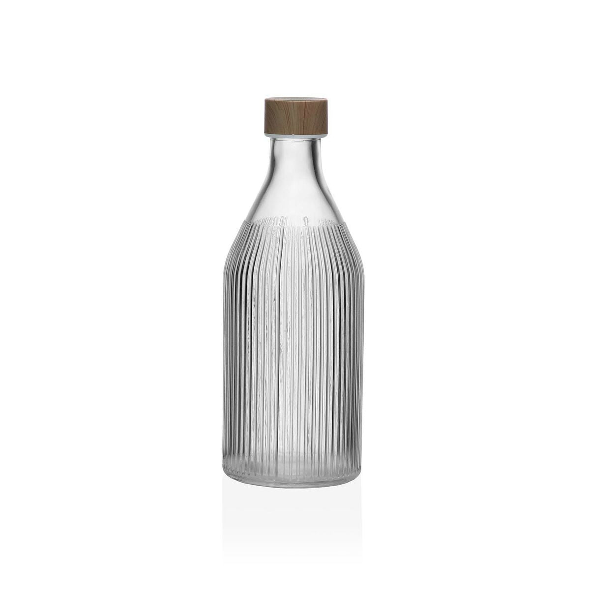 Flaska Versa Glas Aluminium Ränder 1 L 9,8 x 25,1 x 9,8 cm finns hos Aktivcamping