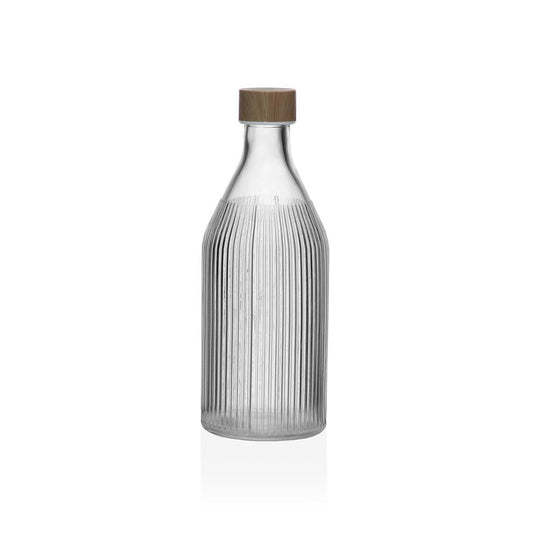 Flaska Versa Glas Aluminium Ränder 1 L 9,8 x 25,1 x 9,8 cm finns hos Aktivcamping
