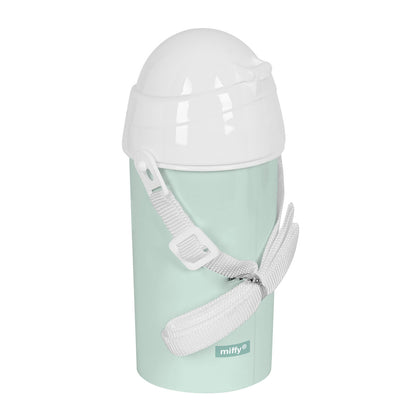 Flaska med lock och sugrör Miffy Menta Mint PVC 500 ml finns hos Aktivcamping