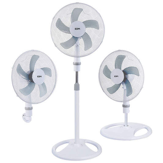 Fläkt EDM 33530 Vit 45 W 3 i 1 finns hos Aktivcamping