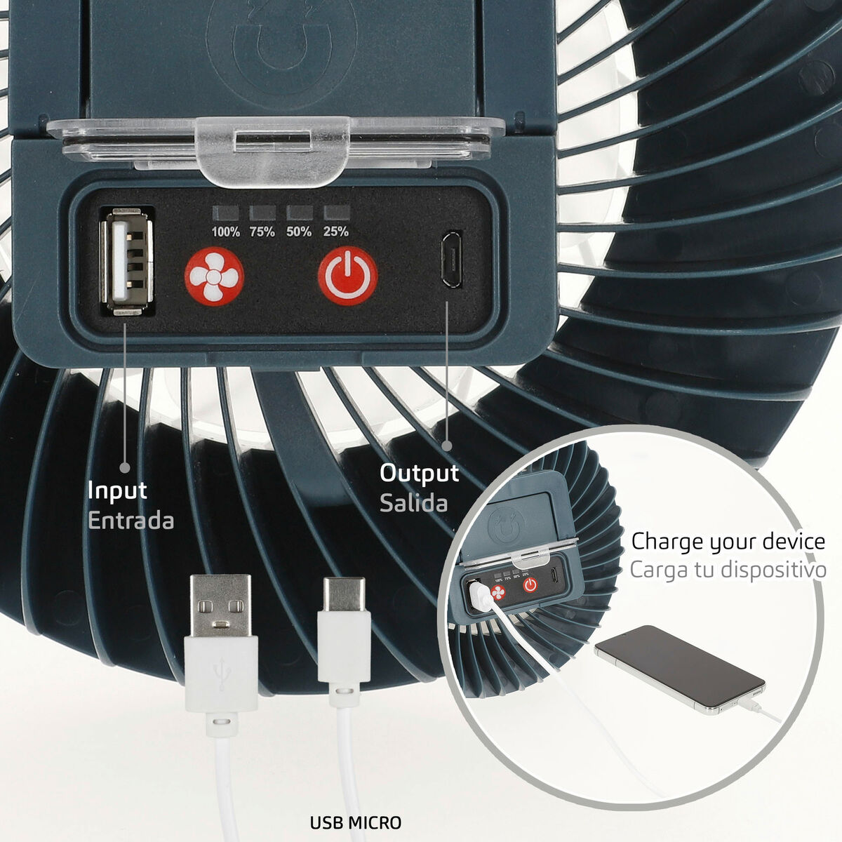 Fläkt USB Aktive (4 antal) finns hos Aktivcamping