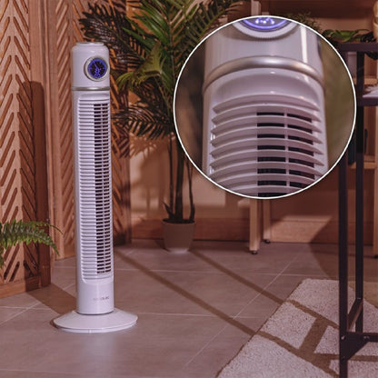 Fläkttorn Cecotec EnergySilence 1090 Skyline Retro Smart Vit 40 W finns hos Aktivcamping