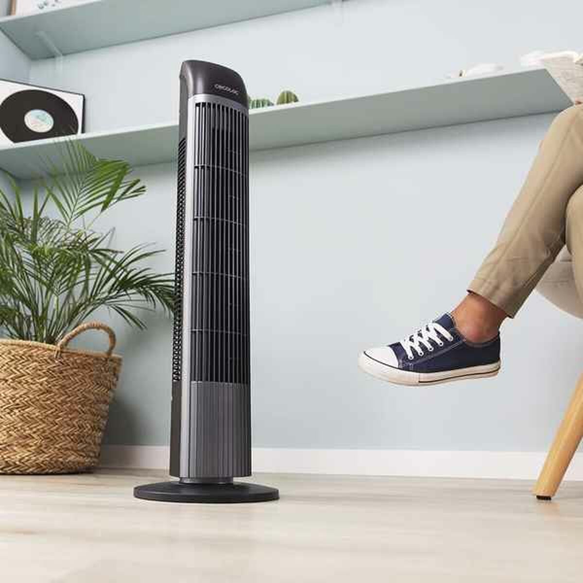 Fläkttorn Cecotec EnergySilence 7050 SkyLine Control 45 W Svart finns hos Aktivcamping