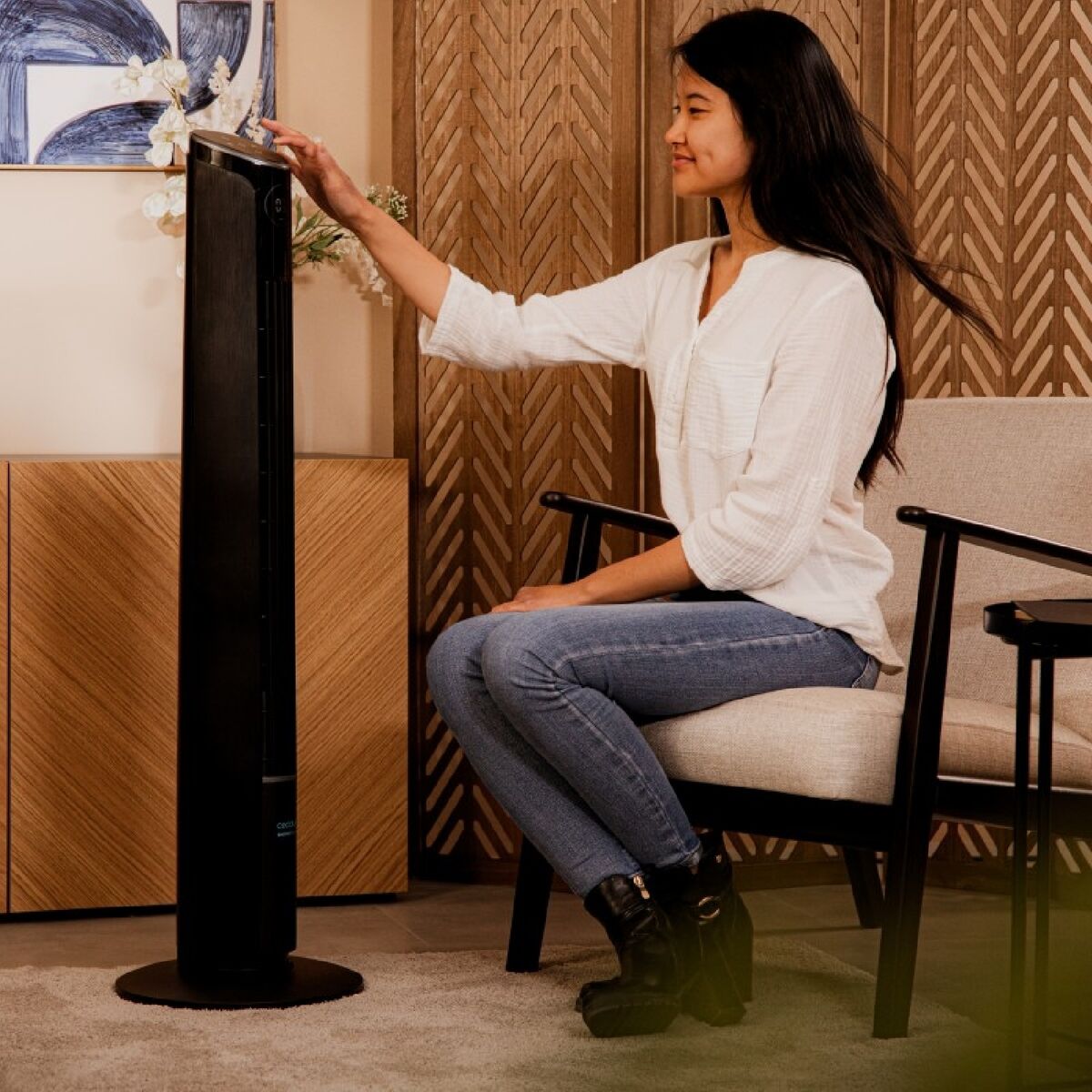 Fläkttorn Cecotec EnergySilence 9250 Skyline Smart Tilt 45 W finns hos Aktivcamping