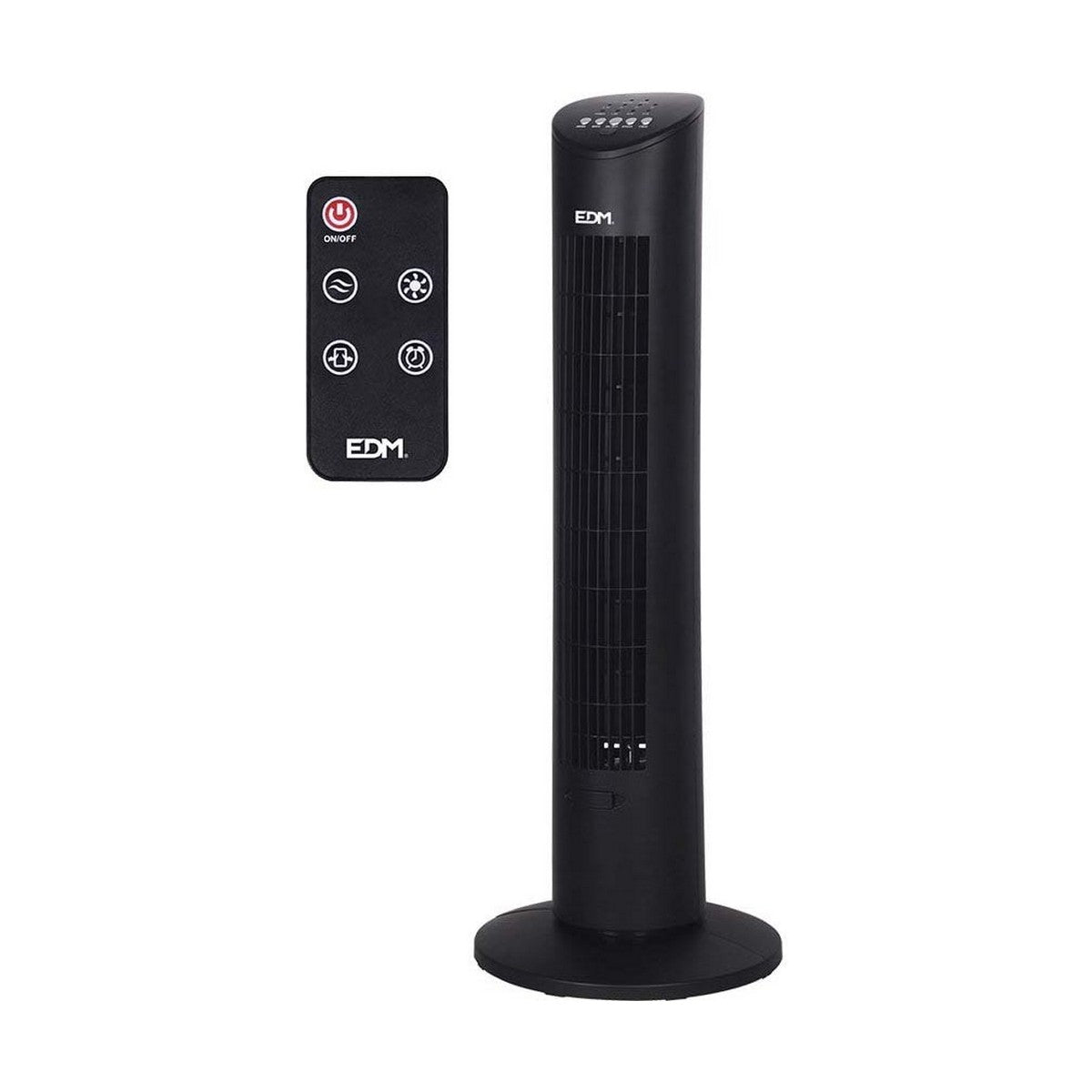 Fläkttorn EDM 33504 Svart 60 W finns hos Aktivcamping