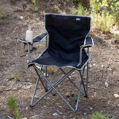 Fällbar stol Aktive svart (4 antal) finns hos Aktivcamping