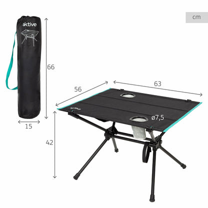 Fällbord Aktive 63 X 42 X 56 CM (2 antal) finns hos Aktivcamping