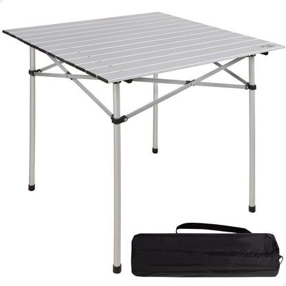 Fällbord Aktive Silvrig Aluminium 70 x 70 x 70 cm (4 antal) finns hos Aktivcamping