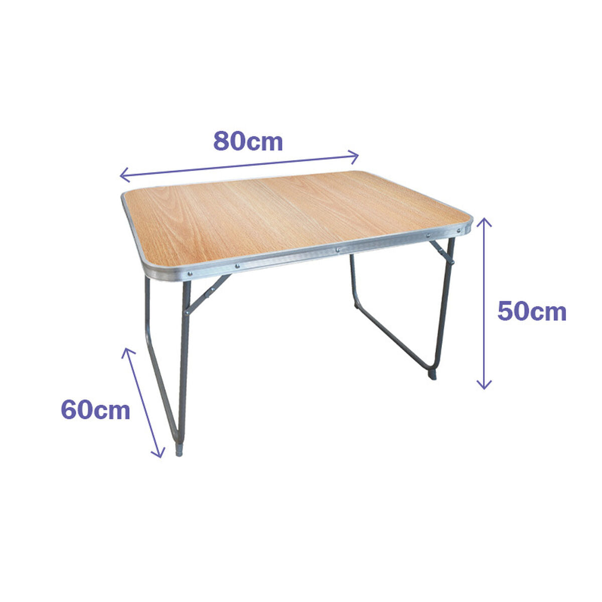 Fällbord Marbueno 80 x 50 x 60 cm finns hos Aktivcamping