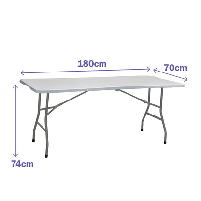 Fällbord Marbueno Grå 70 x 74 x 180 cm finns hos Aktivcamping