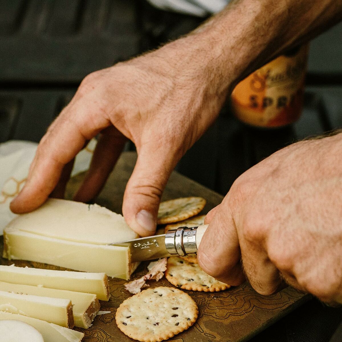 Fällkniv Opinel Nº6 7 cm Rostfritt stål bokträ finns hos Aktivcamping