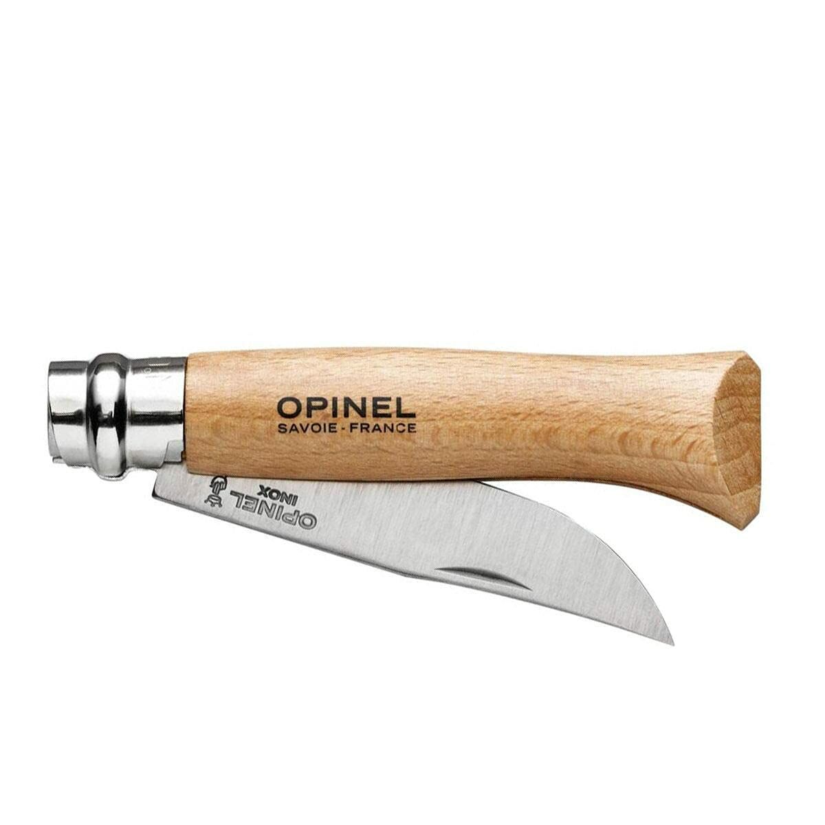 Fällkniv Opinel Nº8 8,5 cm Rostfritt stål Bokträ finns hos Aktivcamping