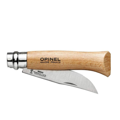 Fällkniv Opinel Nº8 8,5 cm Rostfritt stål Bokträ finns hos Aktivcamping
