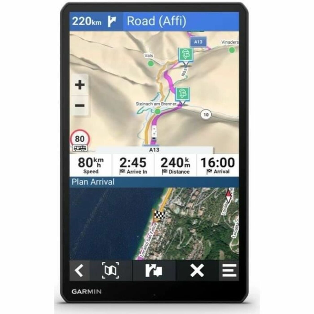 GPS GARMIN Camper 1095 finns hos Aktivcamping
