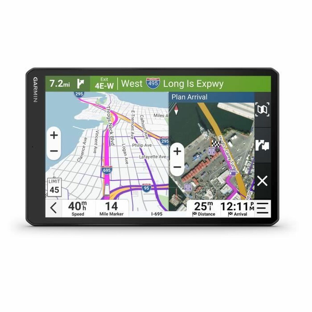 GPS Navigator GARMIN Dezl LGV1020 finns hos Aktivcamping