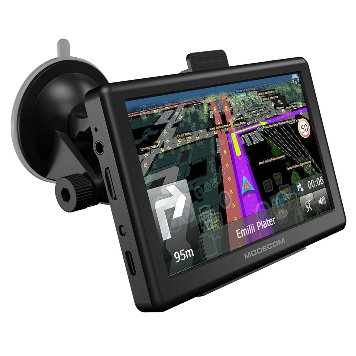 GPS Navigator Modecom NAV-FREEWAYCX50-MF-EU 5" finns hos Aktivcamping