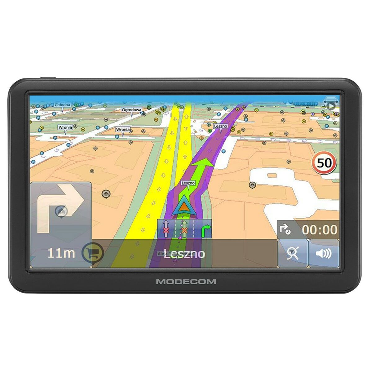 GPS Navigator Modecom NAV-FREEWAYCX70-MF-EU 7" finns hos Aktivcamping