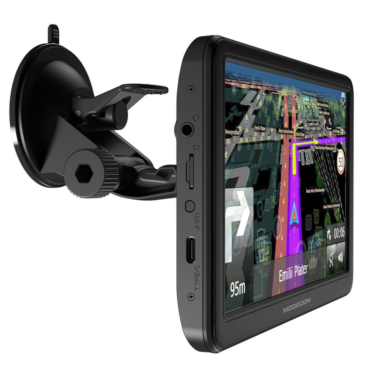 GPS Navigator Modecom NAV-FREEWAYCX70-MF-EU 7" finns hos Aktivcamping