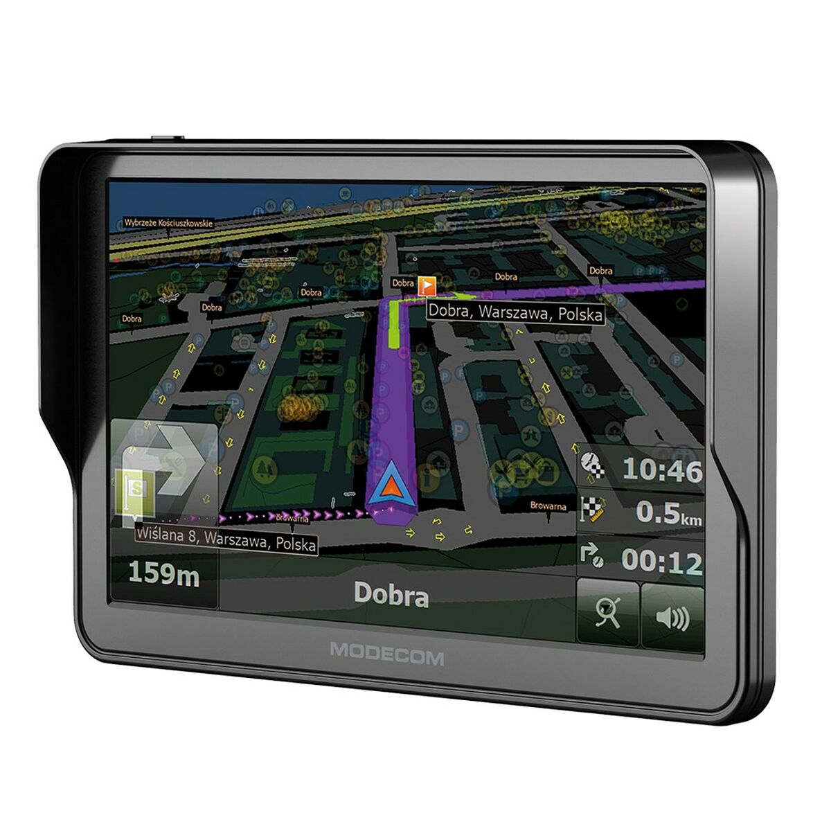 GPS Navigator Modecom NAV-FREEWAYCX73-MF-EU 7" finns hos Aktivcamping