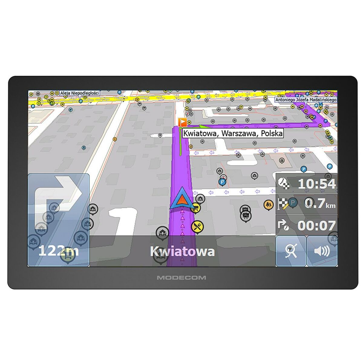 GPS Navigator Modecom NAV-FREEWAYCX90-MF-EU 9" finns hos Aktivcamping