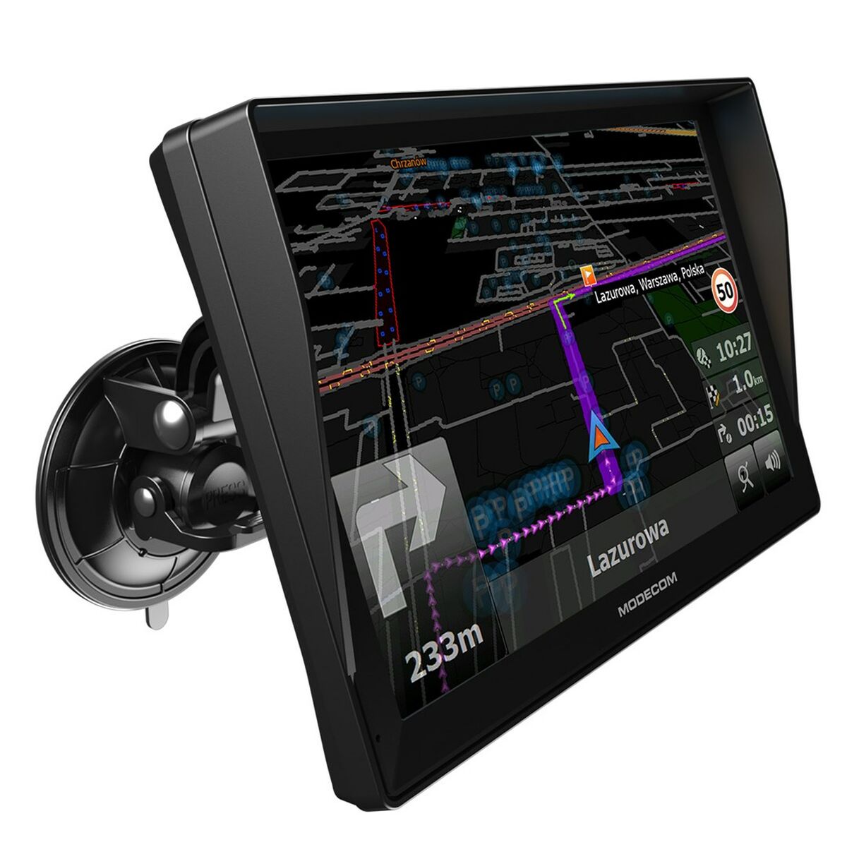 GPS Navigator Modecom NAV-FREEWAYCX93PLUS-MF-EU 9" finns hos Aktivcamping