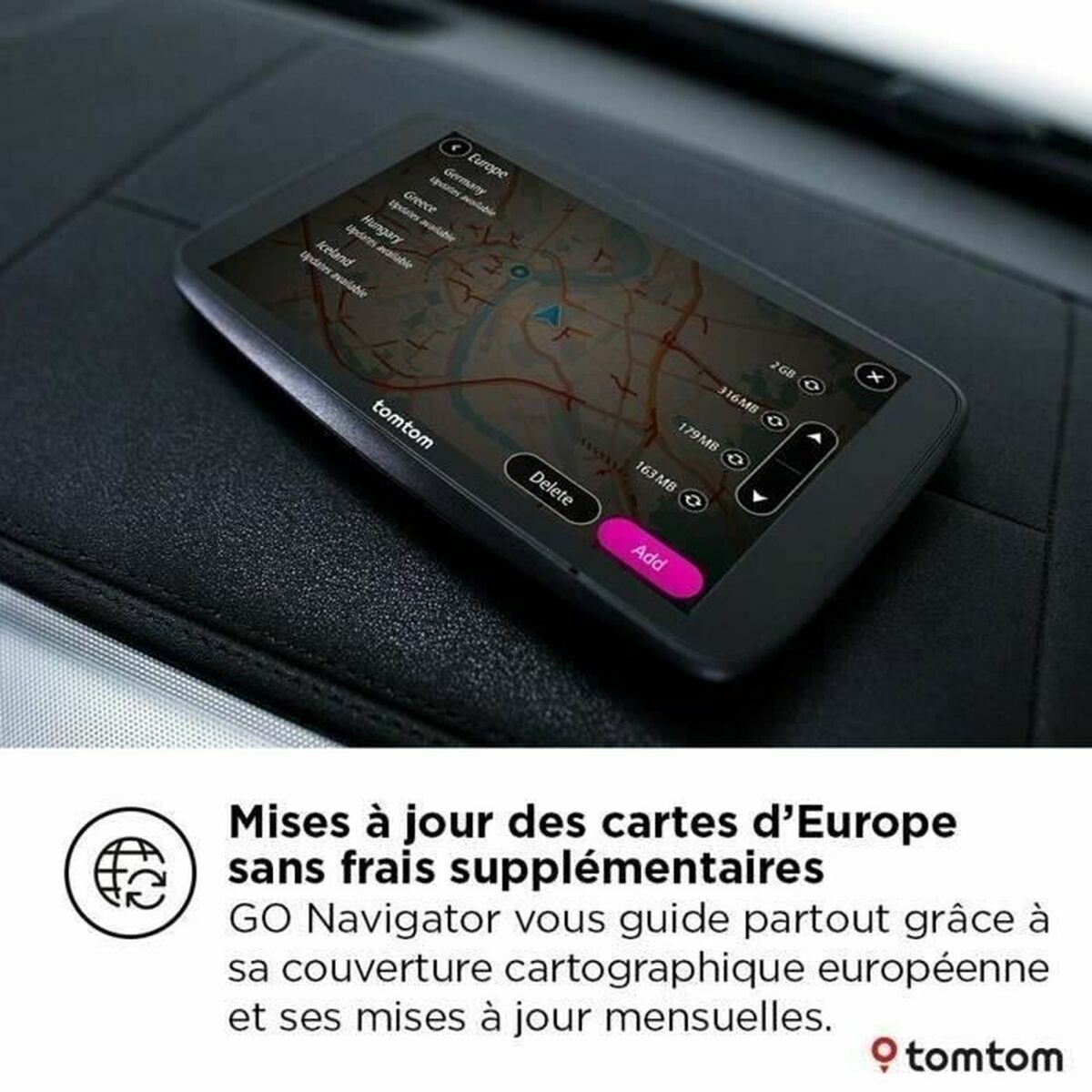 GPS Navigator TomTom 1YD6.002.100 6" finns hos Aktivcamping