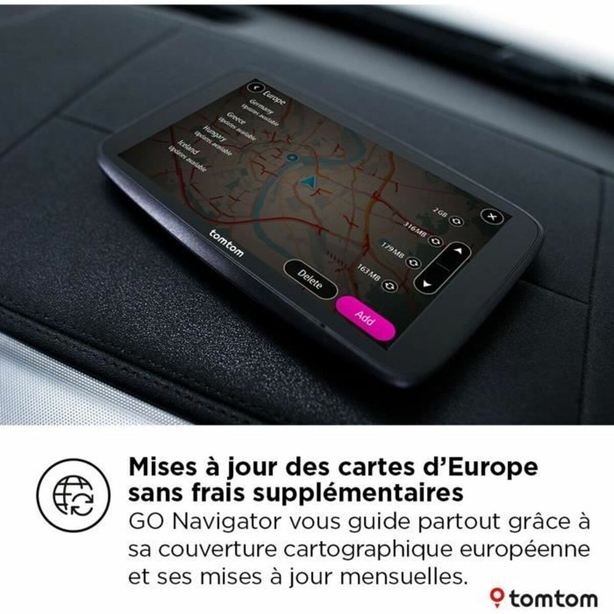 GPS Navigator TomTom 1YE7.002.100 finns hos Aktivcamping
