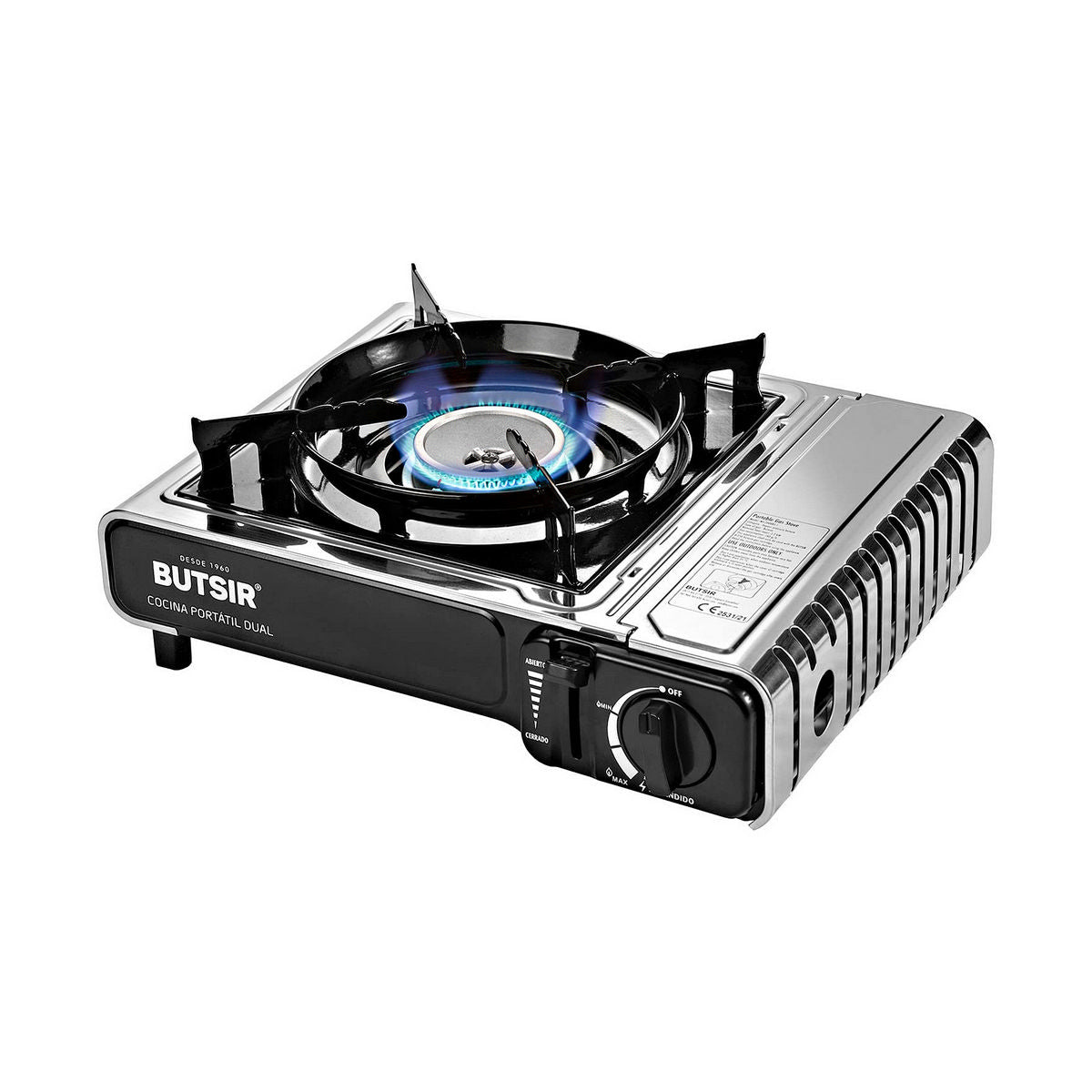 Gaskök Butsir ms-2000 dual 34 x 28 x 12 cm finns hos Aktivcamping