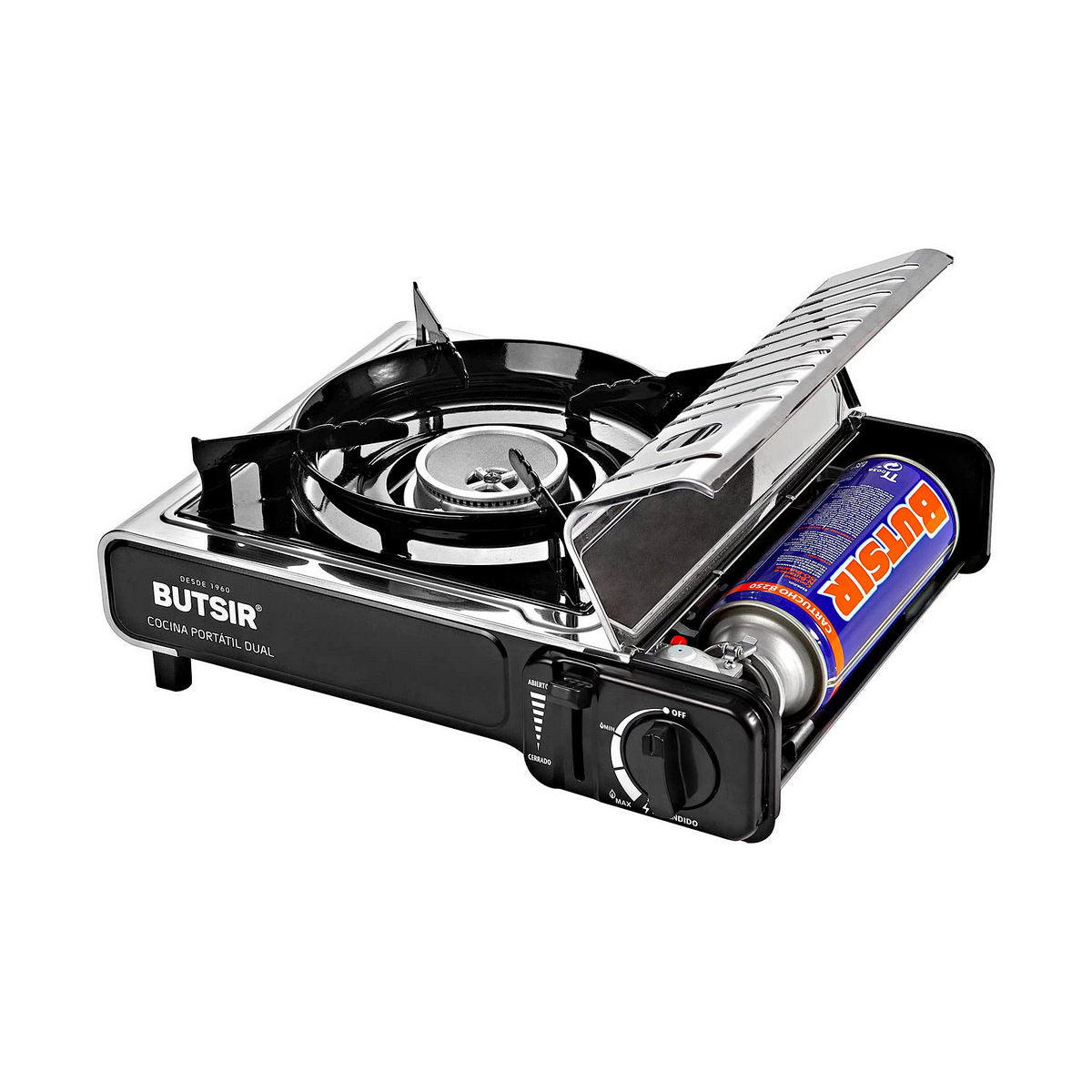 Gaskök Butsir ms-2000 dual 34 x 28 x 12 cm finns hos Aktivcamping