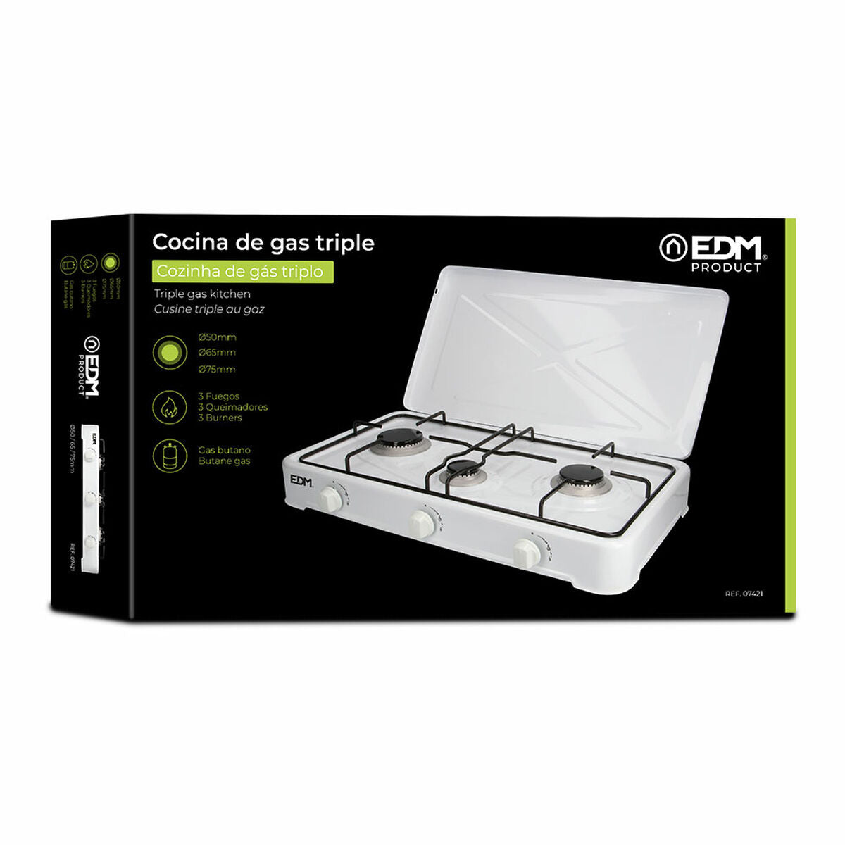 Gaskök EDM 07421 60 x 33 x 12 cm finns hos Aktivcamping
