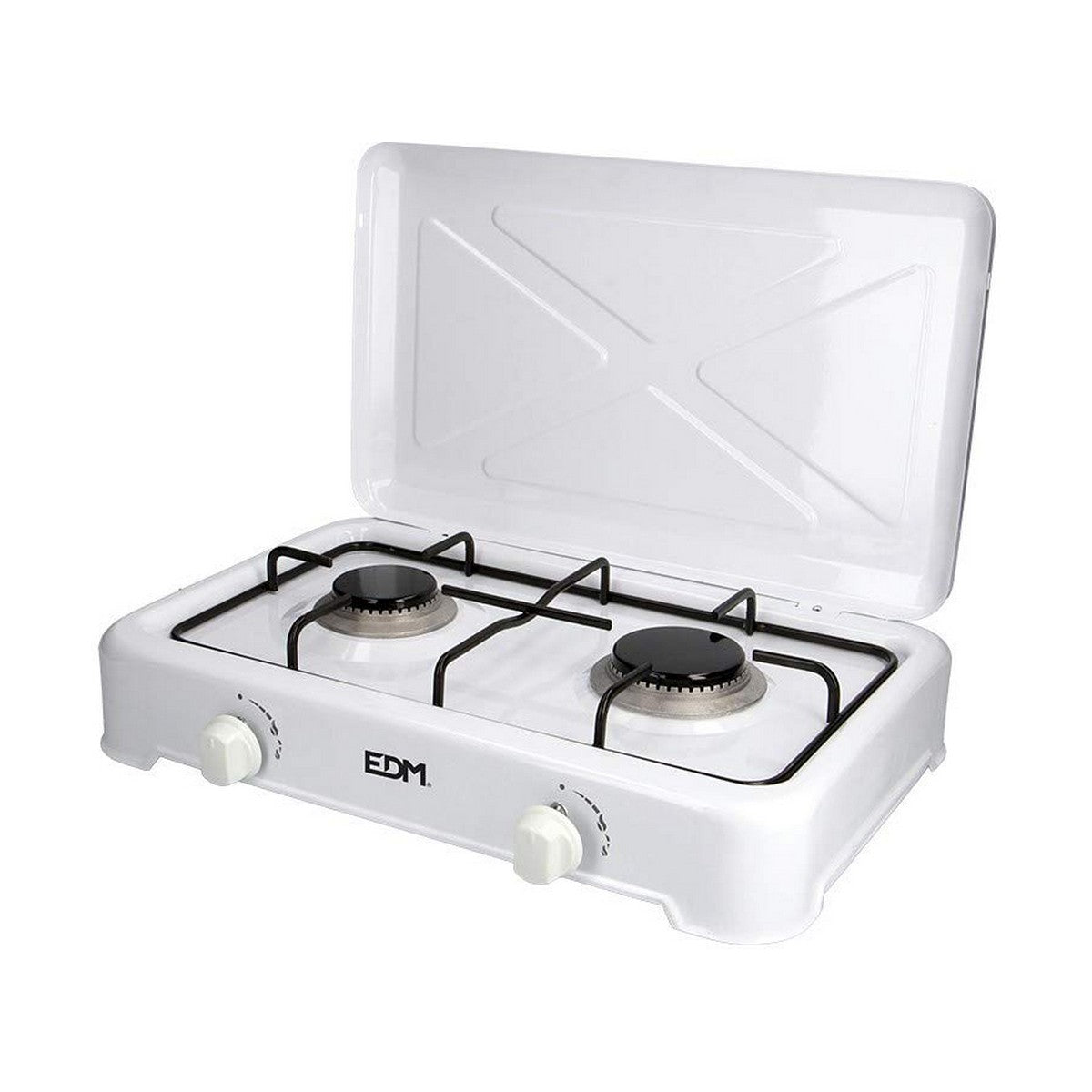 Gaskök EDM Vit Metall 46 x 30 x 12 cm finns hos Aktivcamping