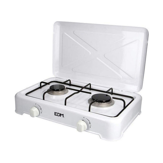 Gaskök EDM Vit Metall 46 x 30 x 12 cm finns hos Aktivcamping