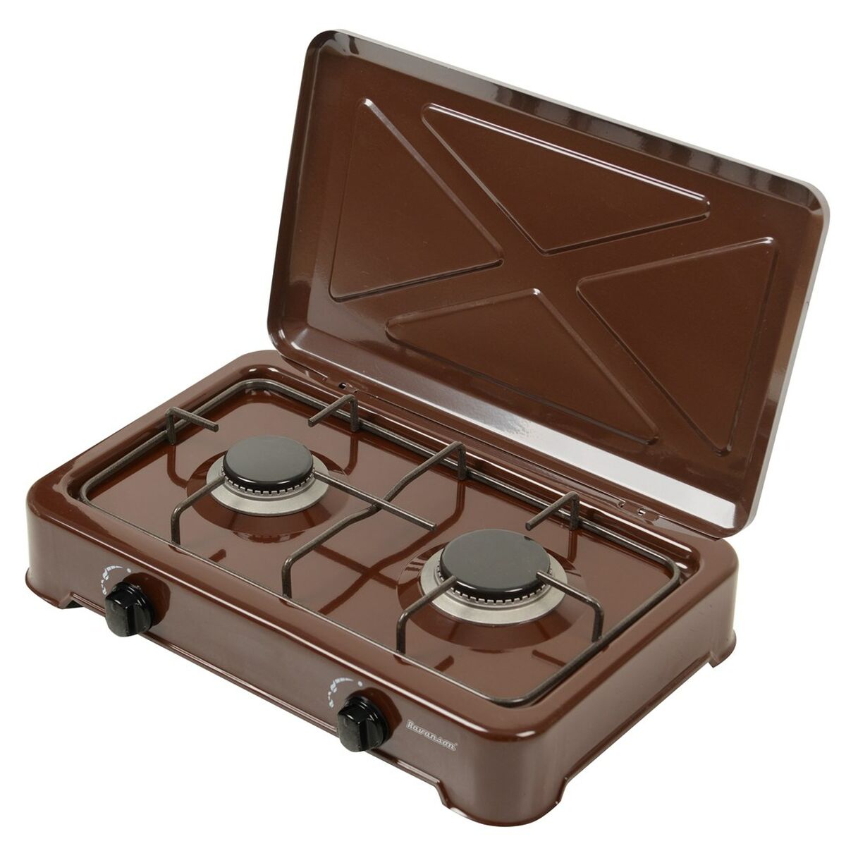 Gaskök Gasplatta Ravanson K-02BR 46,9 cm finns hos Aktivcamping