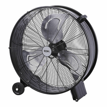 Golvfläkt EDM Svart 180 W Ø 60 cm industriell - finns hos Aktivcamping