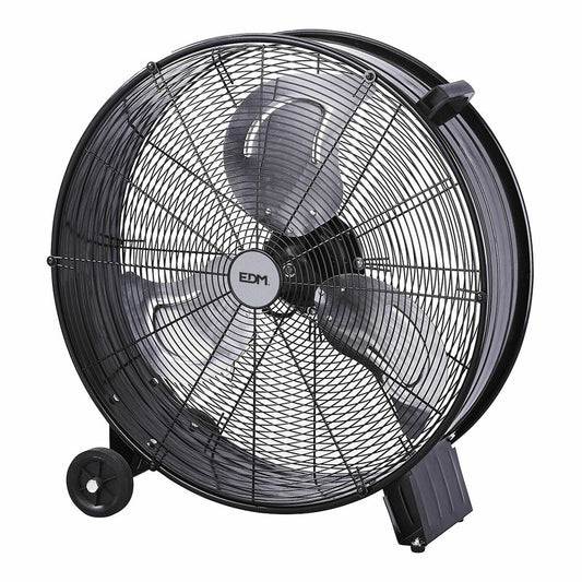 Golvfläkt EDM Svart 180 W Ø 60 cm industriell finns hos Aktivcamping