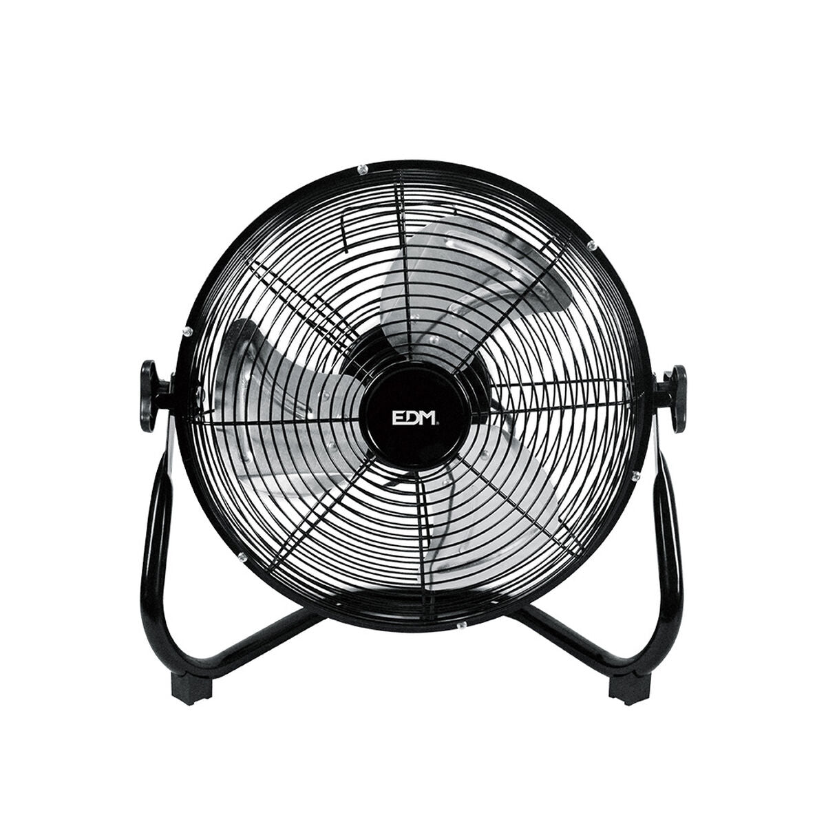 Golvfläkt EDM industriell Svart 45 W Ø 30 x 41 cm finns hos Aktivcamping