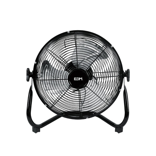 Golvfläkt EDM industriell Svart 45 W Ø 30 x 41 cm finns hos Aktivcamping