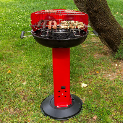 Grill Bella Svart Röd 58 x 54 x 88 cm finns hos Aktivcamping