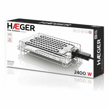 Grill Haeger GR-240.013A 2400W Svart Multicolour 2400 W (395 x 275mm) finns hos Aktivcamping